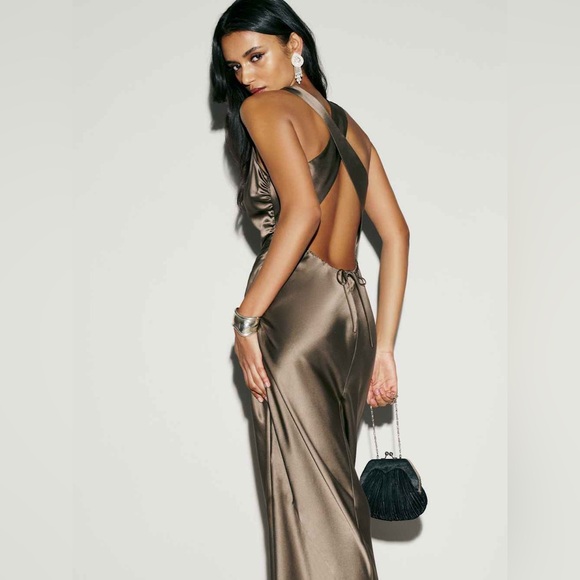 Reformation Anaiis Silk Dress - Picture 2 of 5